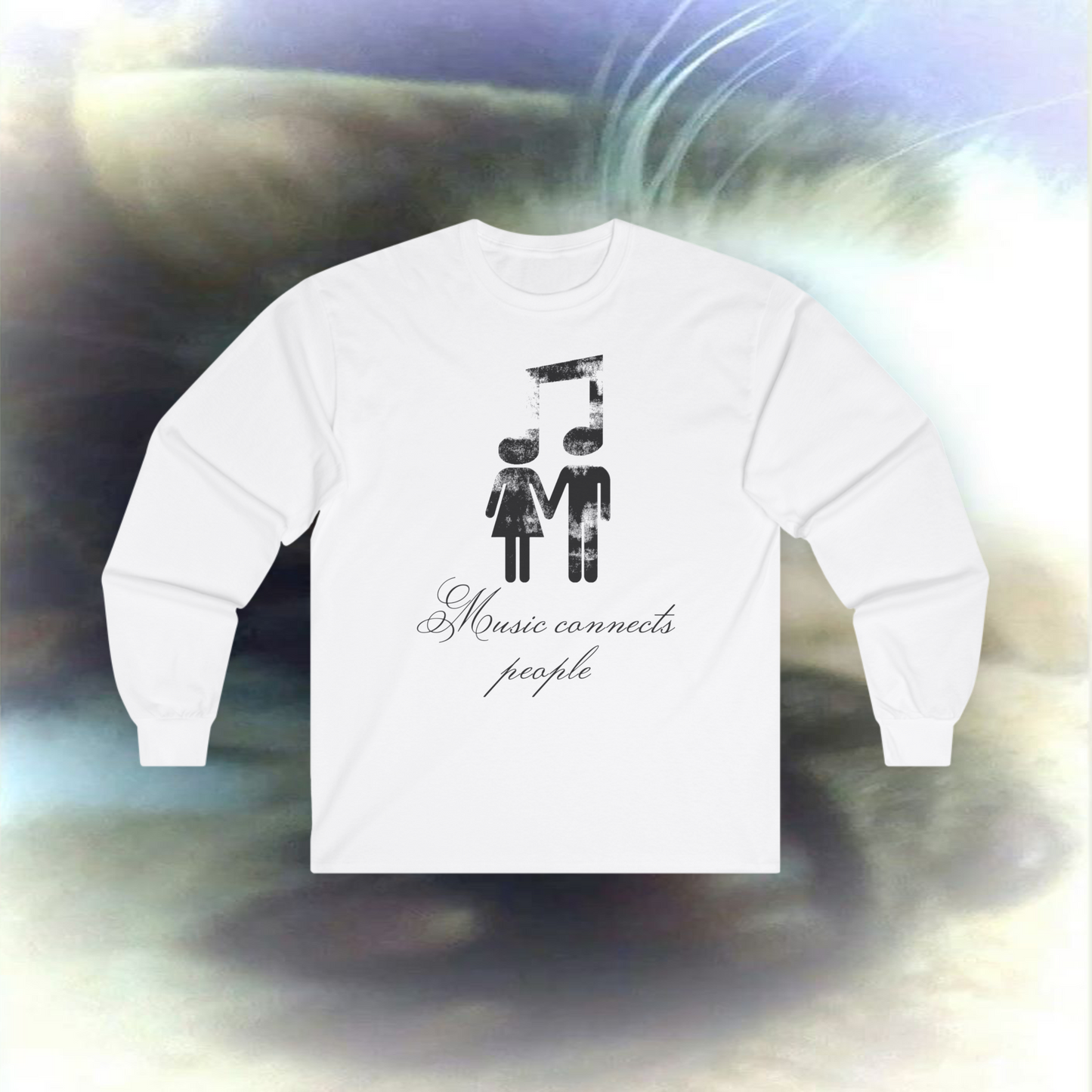 'Music connects poeple' Long sleeve