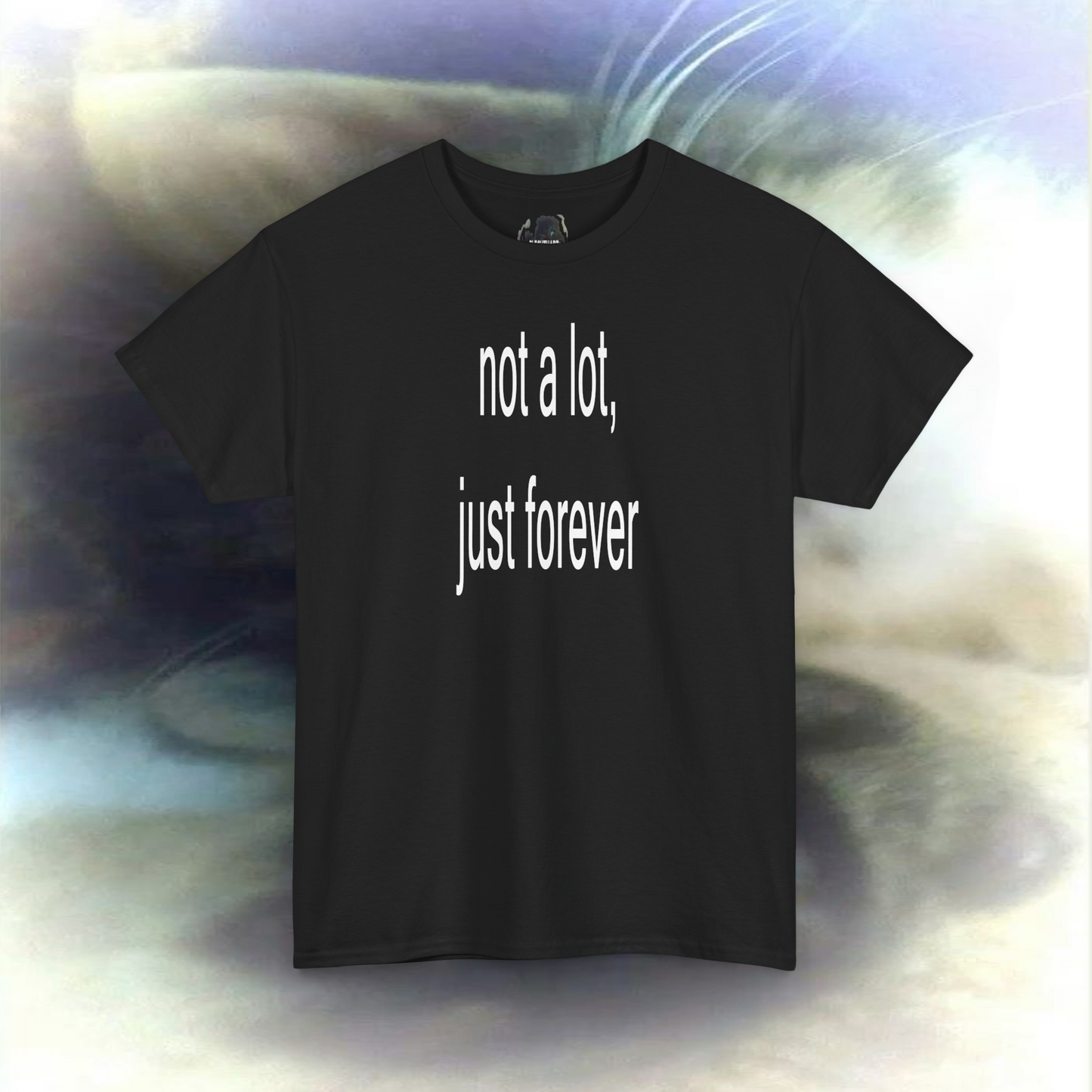 'not a lot, just forever' T-shirt
