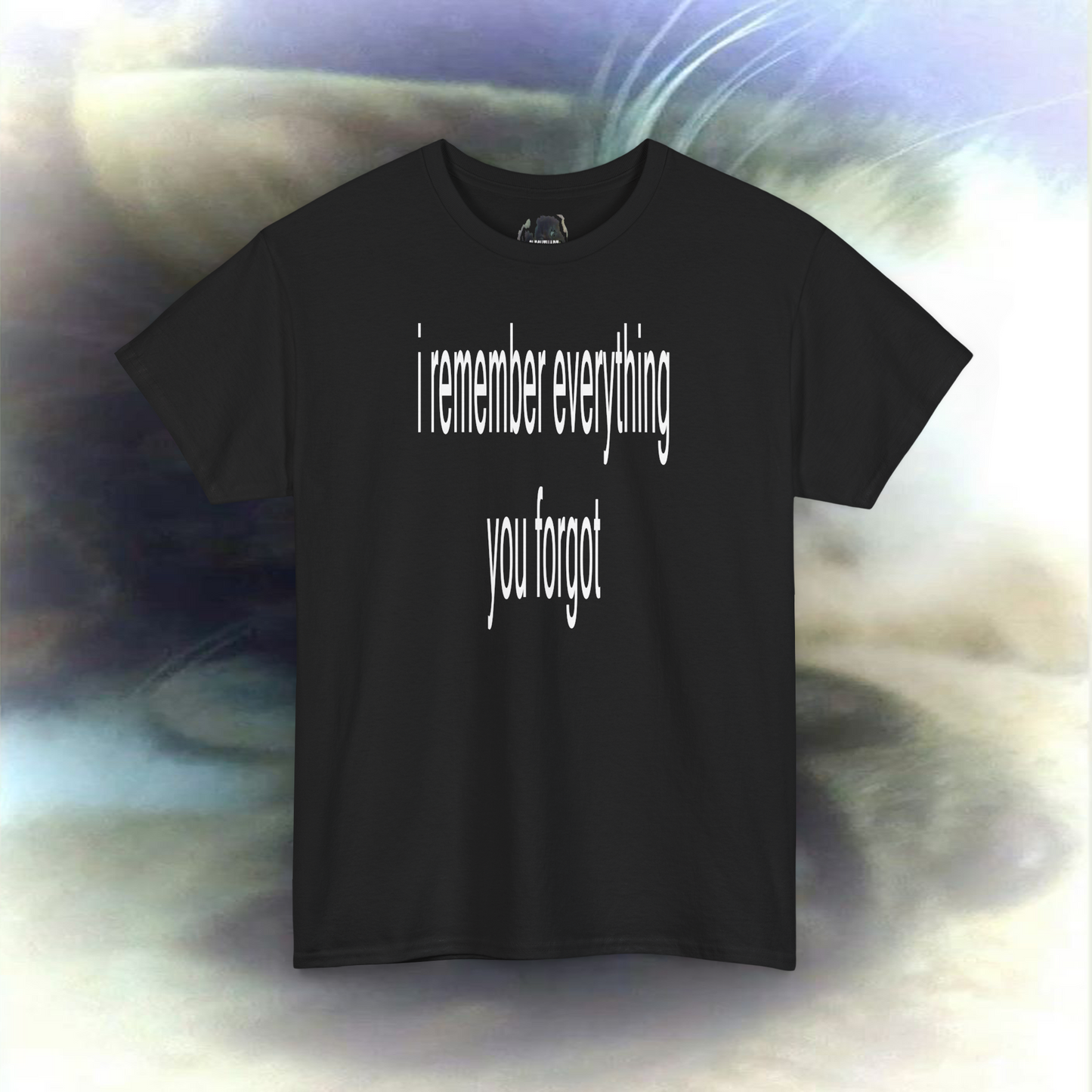 'i remember everything you forgot' T-shirt