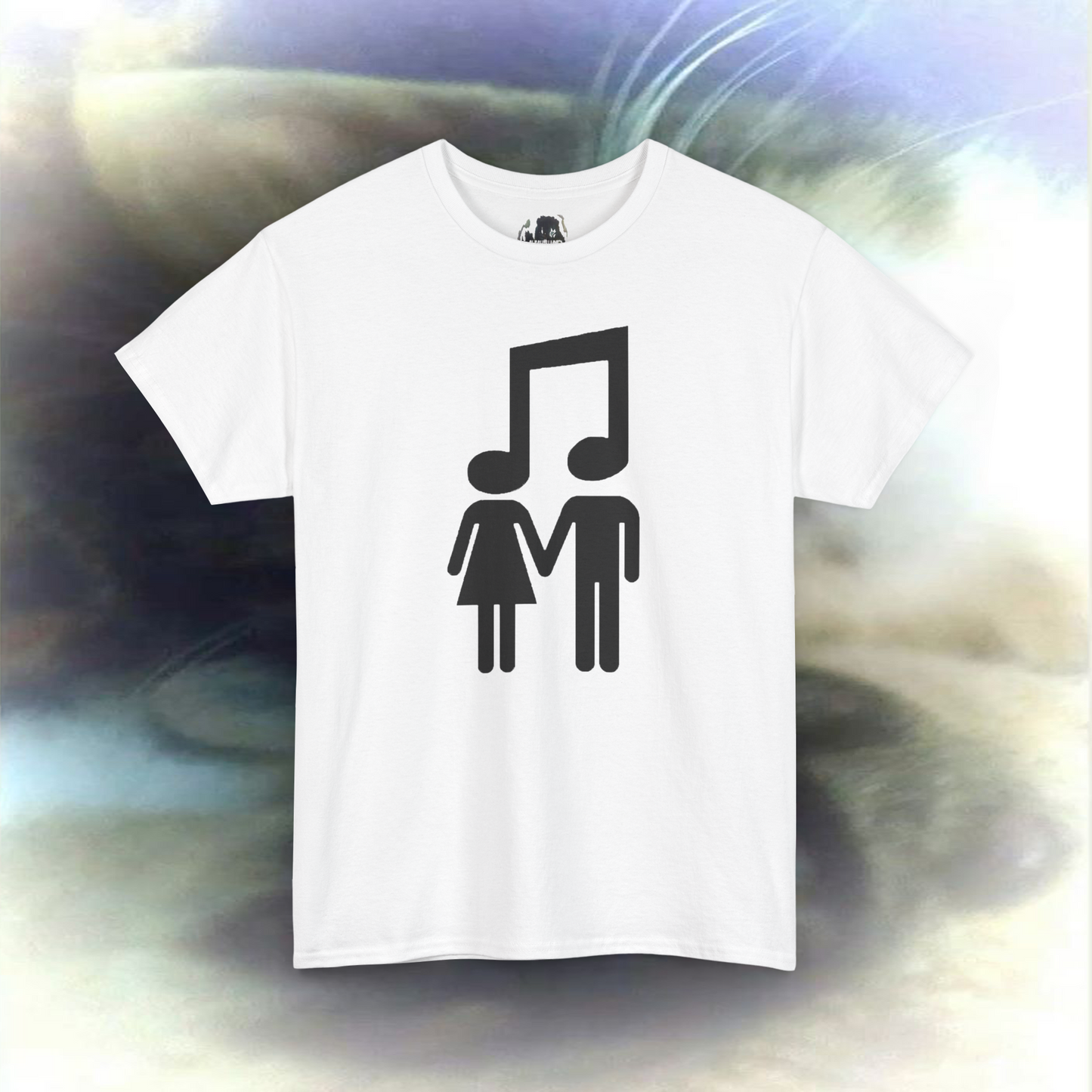 'Music note people' T-shirt